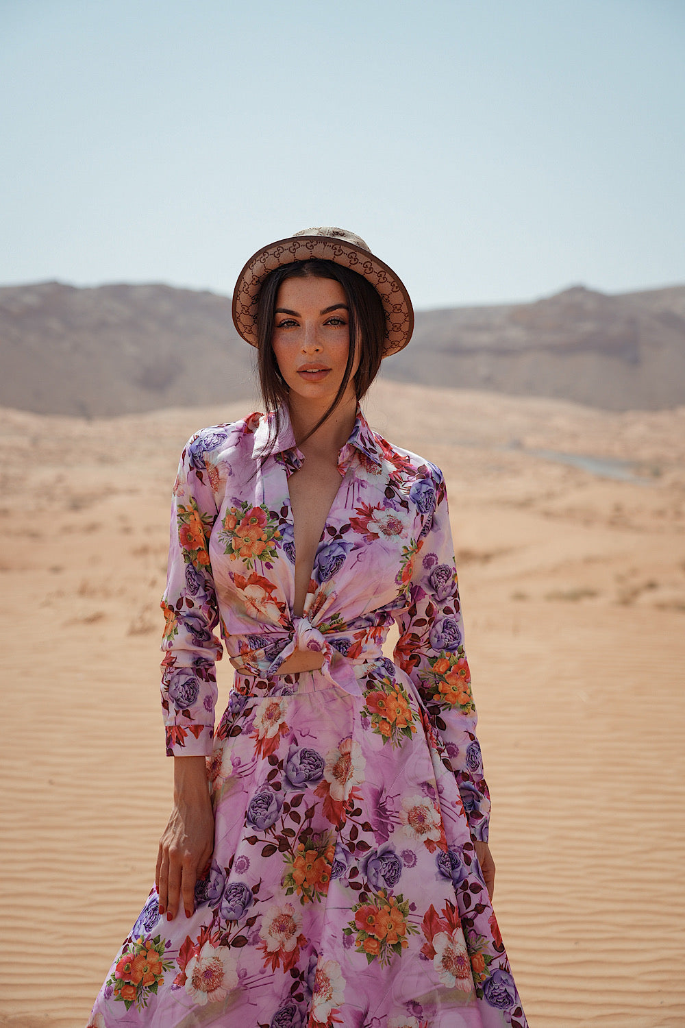 Desert Flower Set Dress