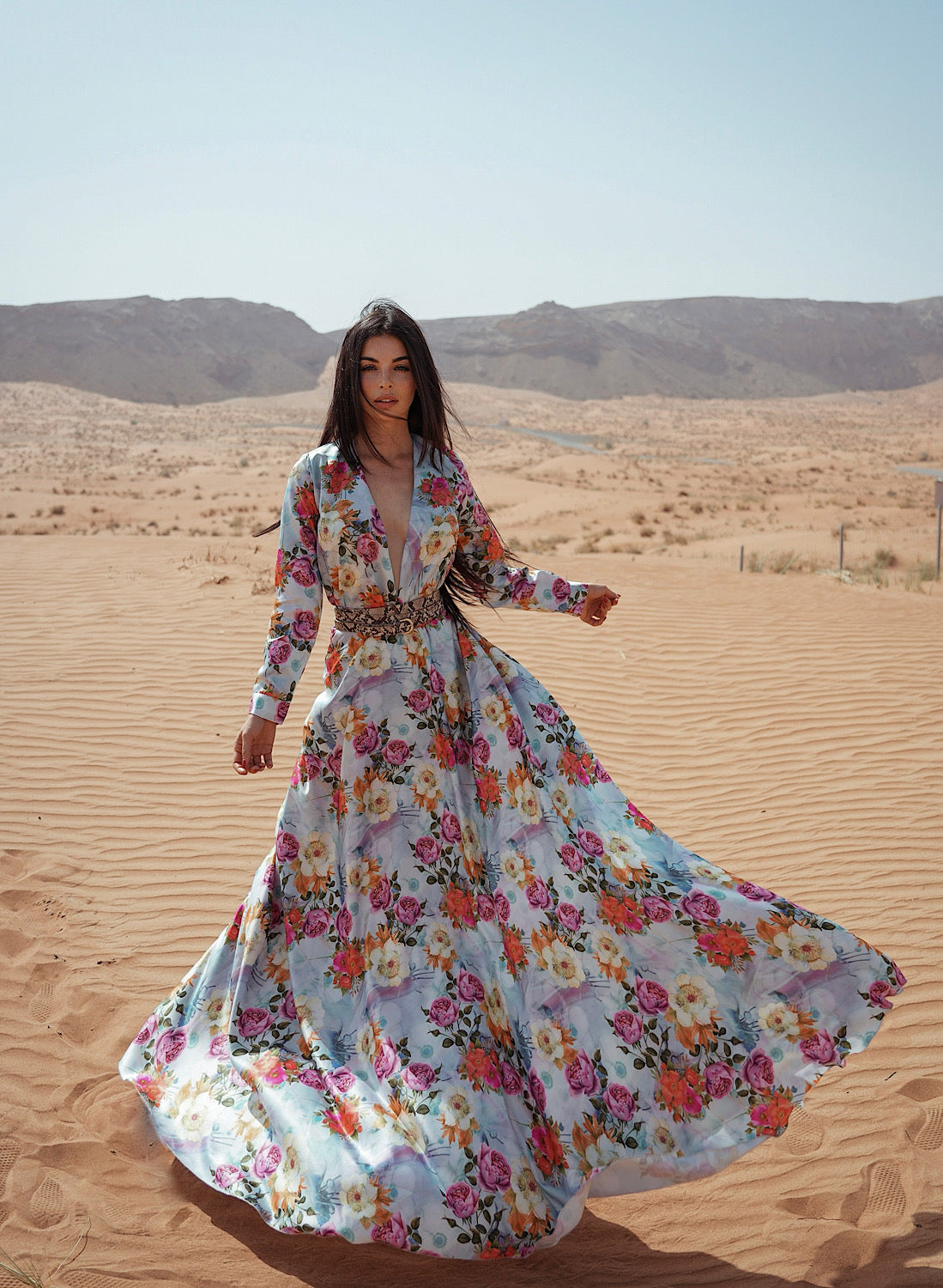 Desert Flower Set Dress