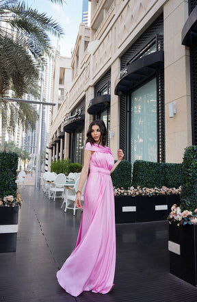 One Shoulder Long Dress