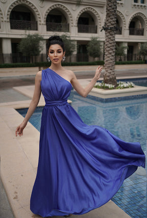 One Shoulder Long Dress