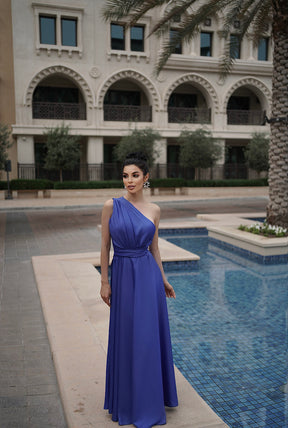 One Shoulder Long Dress